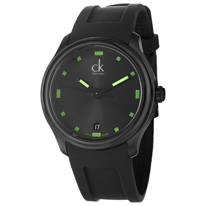 Front view of Calvin Klein Visible Men's Swiss Quartz (Battery-Powered) Watch K2V214DX