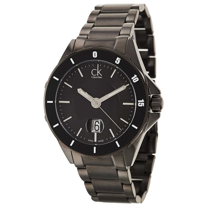 Front view of Calvin Klein Play Men's Swiss Quartz (Battery-Powered) Watch K2W21U41