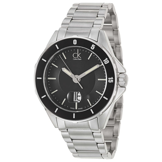 Front view of Calvin Klein Play Men's Swiss Quartz (Battery-Powered) Watch K2W21X41