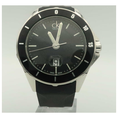 Front view of Calvin Klein Play Men's Swiss Quartz (Battery-Powered) Watch K2W21XD1-SDV