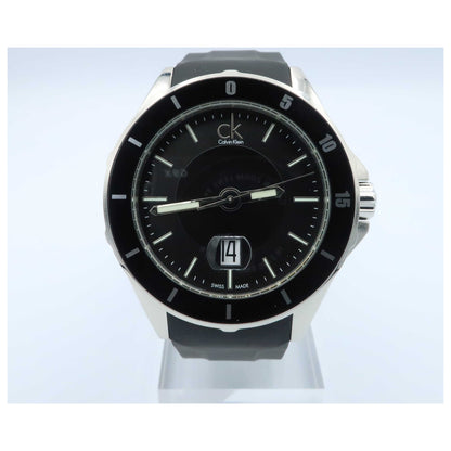 Front view of Calvin Klein Play Men's Swiss Quartz (Battery-Powered) Watch K2W21XD1-SD