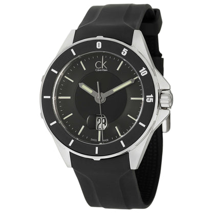 Front view of Calvin Klein Play Men's Swiss Quartz (Battery-Powered) Watch K2W21XD1