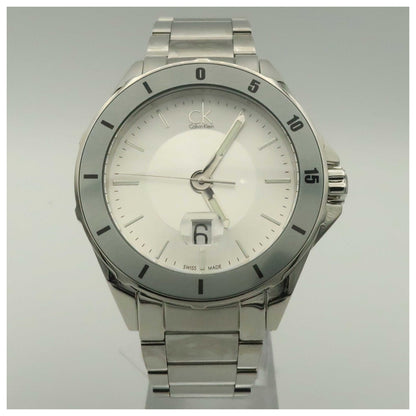 Front view of Calvin Klein Play Men's Swiss Quartz (Battery-Powered) Watch K2W21Y46-SD