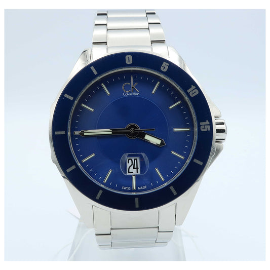 Front view of Calvin Klein Play Men's Swiss Quartz (Battery-Powered) Watch K2W21Z4N-SDV