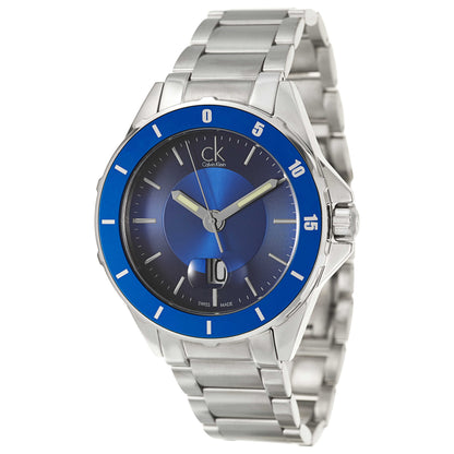 Front view of Calvin Klein Play Men's Swiss Quartz (Battery-Powered) Watch K2W21Z4N