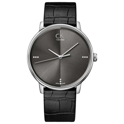 Front view of Calvin Klein Accent Men's Swiss Quartz (Battery-Powered) Watch K2Y2X1CU