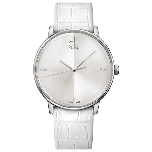 Front view of Calvin Klein Accent Men's Swiss Quartz (Battery-Powered) Watch K2Y2X1KW