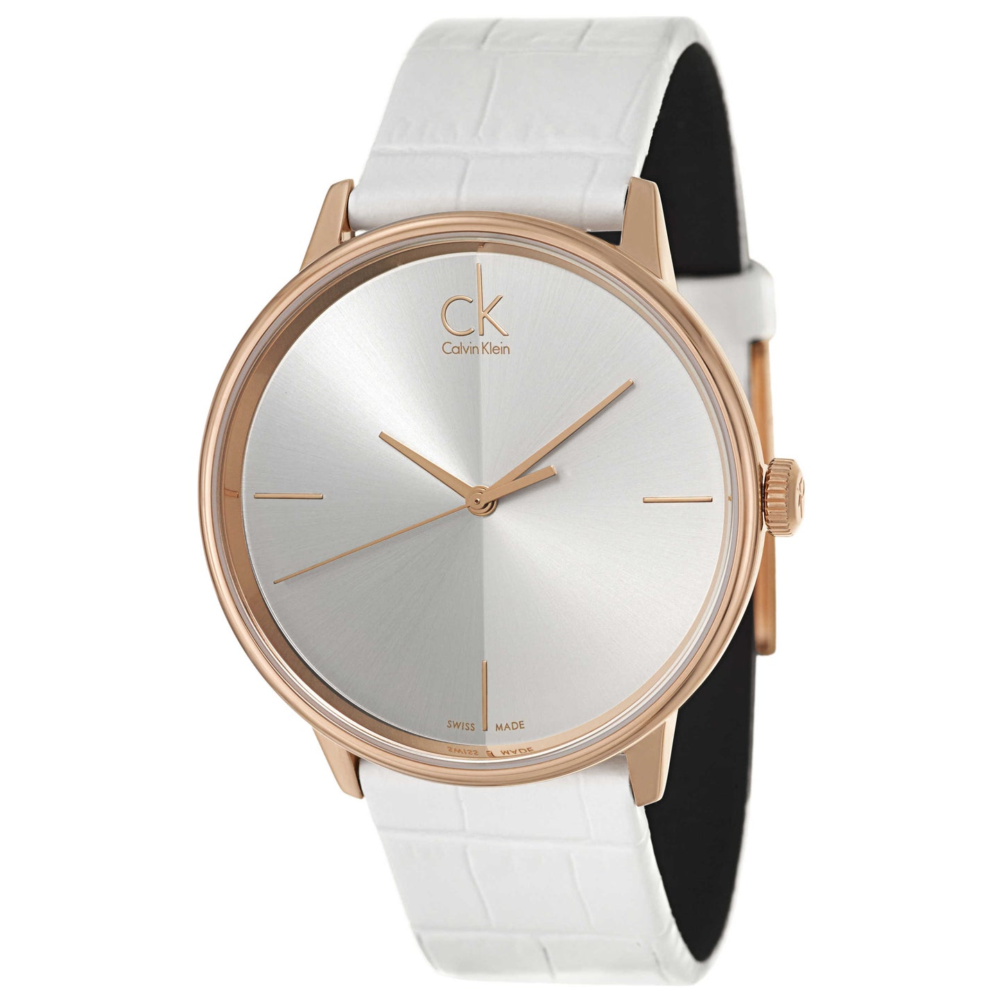 Front view of Calvin Klein Accent Women's Swiss Quartz (Battery-Powered) Watch K2Y2X6K6