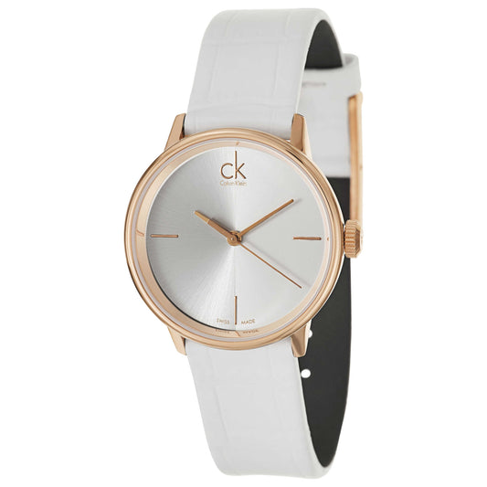 Front view of Calvin Klein Accent Women's Swiss Quartz (Battery-Powered) Watch K2Y2Y6K6