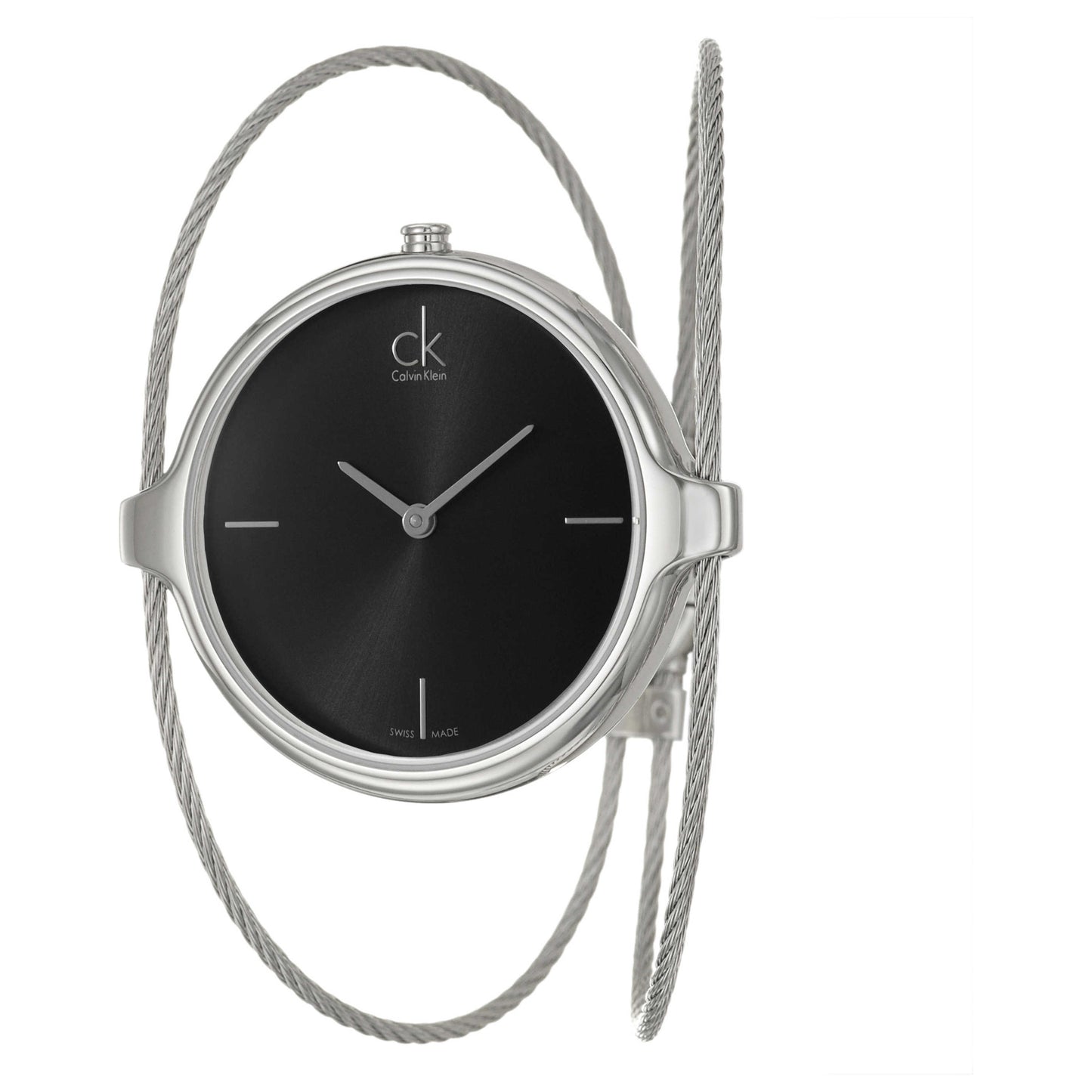 Front view of Calvin Klein Agile Women's Swiss Quartz (Battery-Powered) Watch K2Z2M111