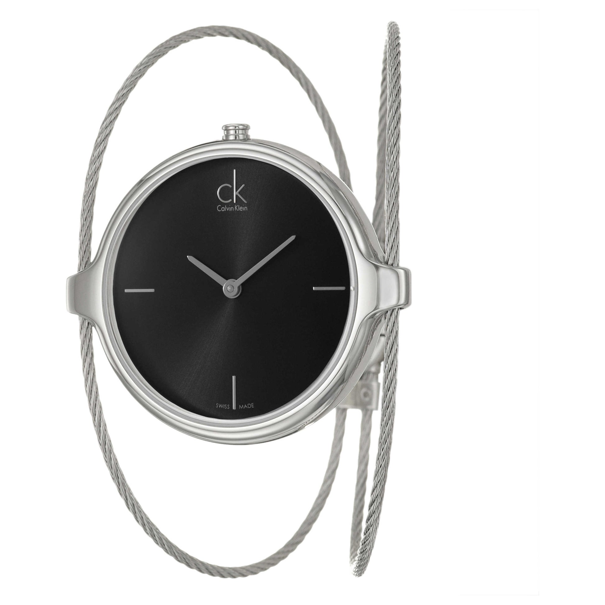 Front view of Calvin Klein Agile Women's Swiss Quartz (Battery-Powered) Watch K2Z2M111