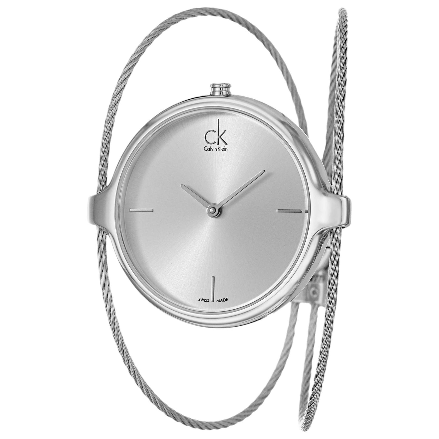 Front view of Calvin Klein Agile Women's Swiss Quartz (Battery-Powered) Watch K2Z2M116