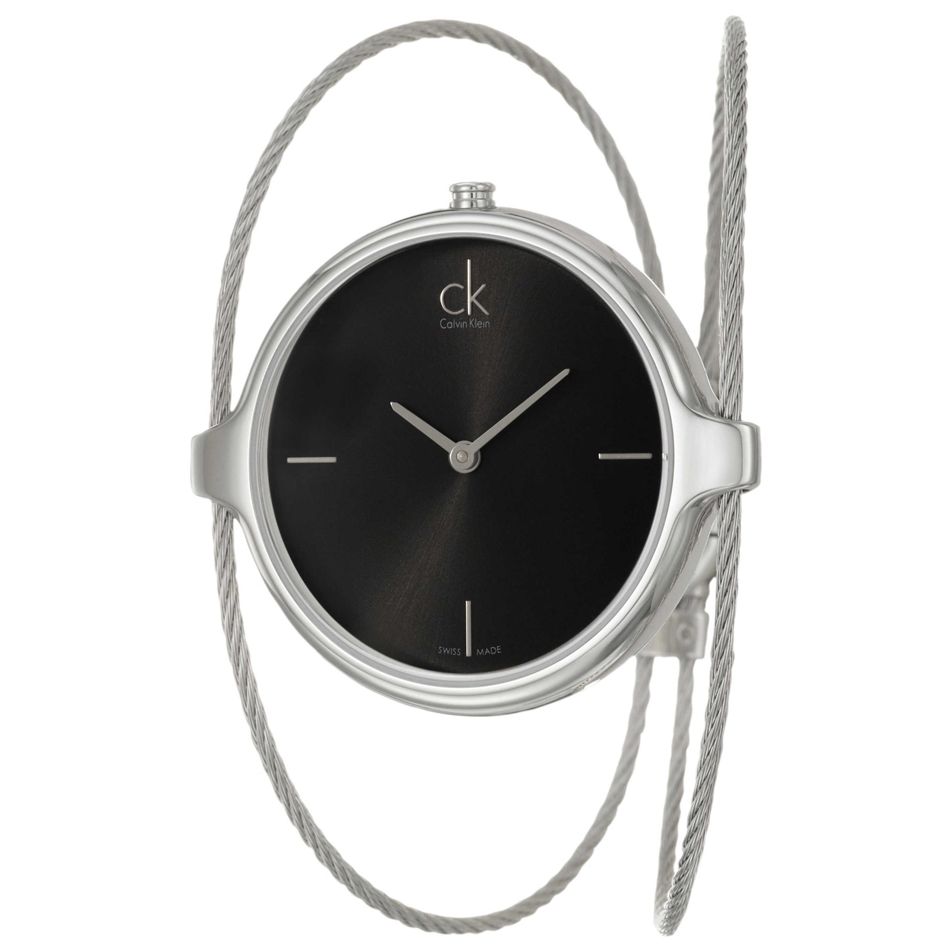 Front view of Calvin Klein Agile Women's Swiss Quartz (Battery-Powered) Watch K2Z2S111