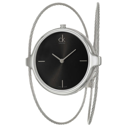Front view of Calvin Klein Agile Women's Swiss Quartz (Battery-Powered) Watch K2Z2S111