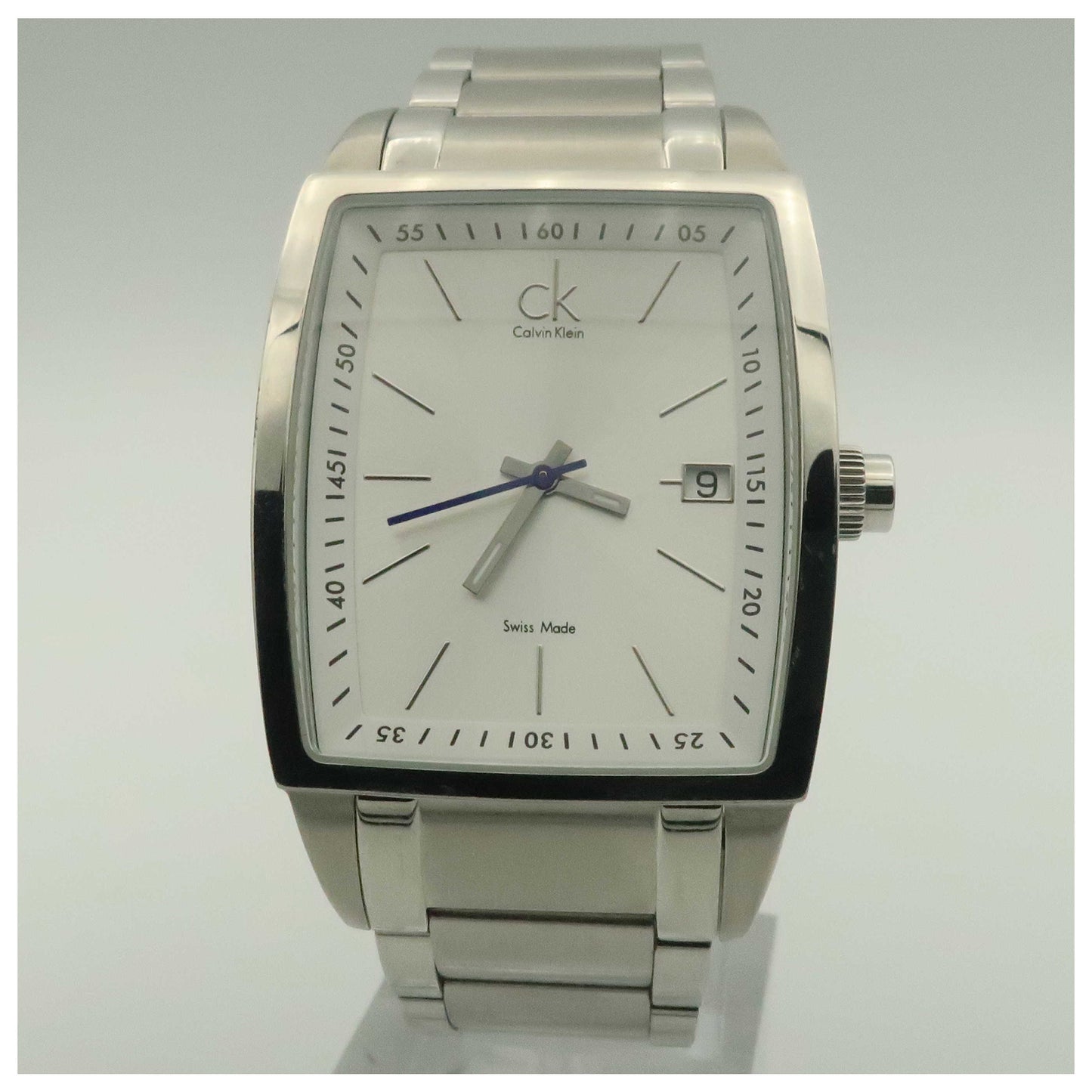 Front view of Calvin Klein Bold Men's Swiss Quartz (Battery-Powered) Watch K3041126-PO