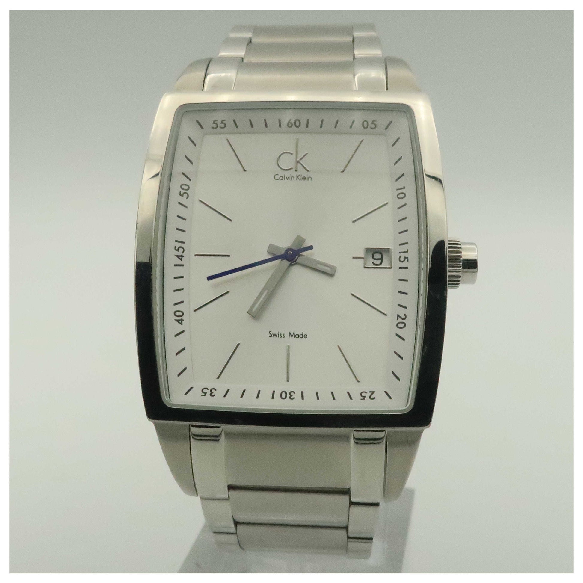 Front view of Calvin Klein Bold Men's Swiss Quartz (Battery-Powered) Watch K3041126-PO