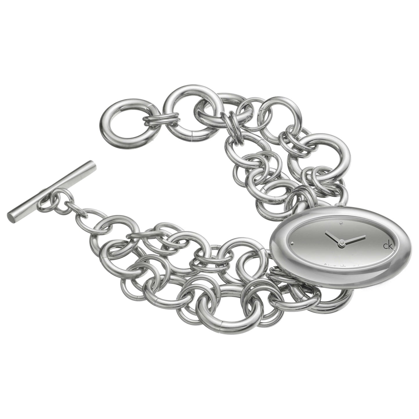 Front view of Calvin Klein Smooth Women's Swiss Quartz (Battery-Powered) Watch K3823160