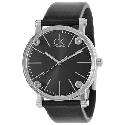 Front view of Calvin Klein Cogent Men's Swiss Quartz (Battery-Powered) Watch K3B2T1C1