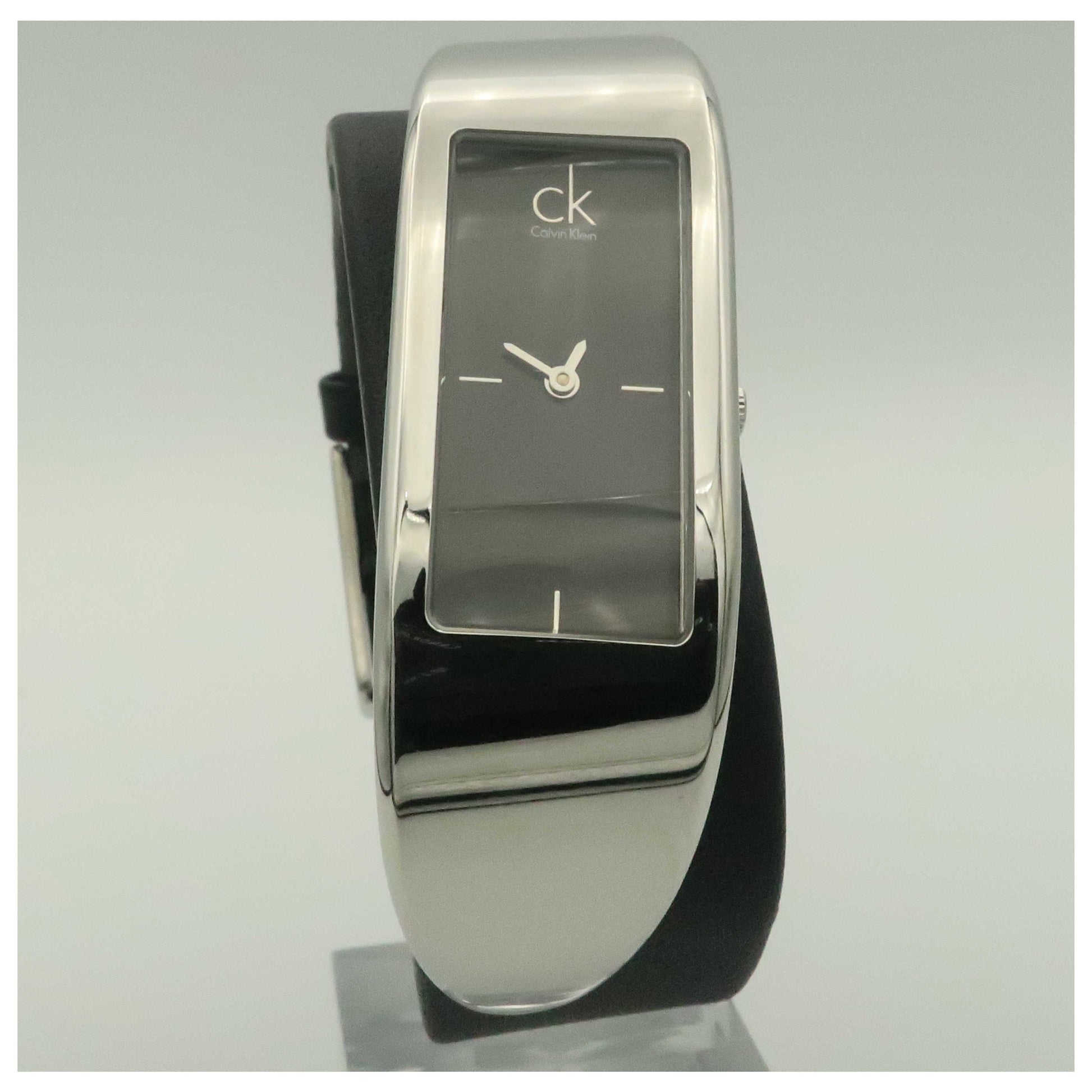 Front view of Calvin Klein Embody Women's Swiss Quartz (Battery-Powered) Watch K3C231C1-SDV