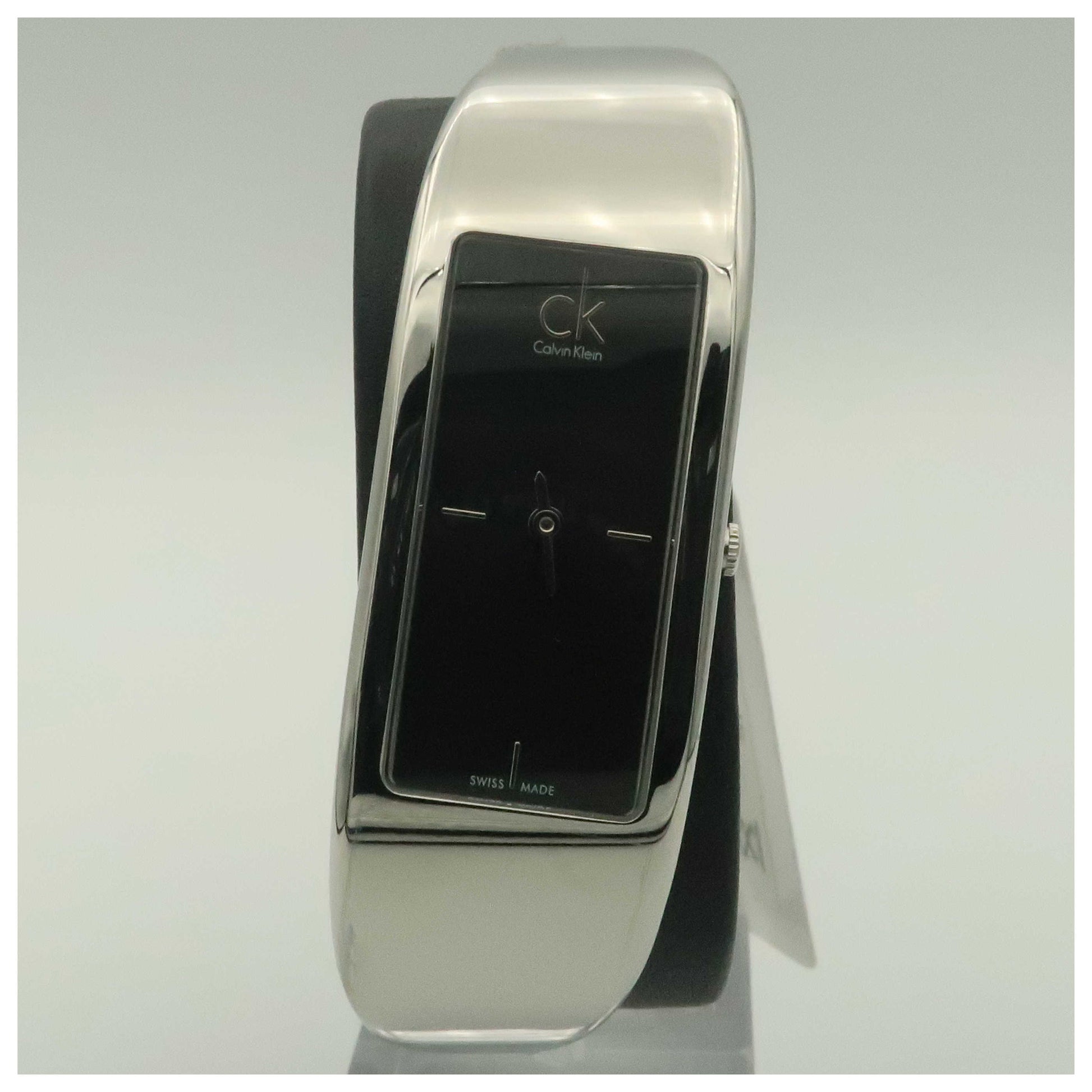 Front view of Calvin Klein Embody Women's Swiss Quartz (Battery-Powered) Watch K3C231C1-SD