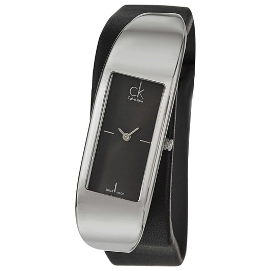 Front view of Calvin Klein Embody Women's Swiss Quartz (Battery-Powered) Watch K3C231C1
