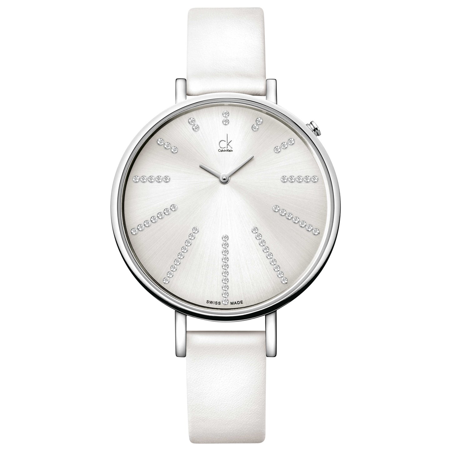 Front view of Calvin Klein Equal Women's Swiss Quartz (Battery-Powered) Watch K3E231LW