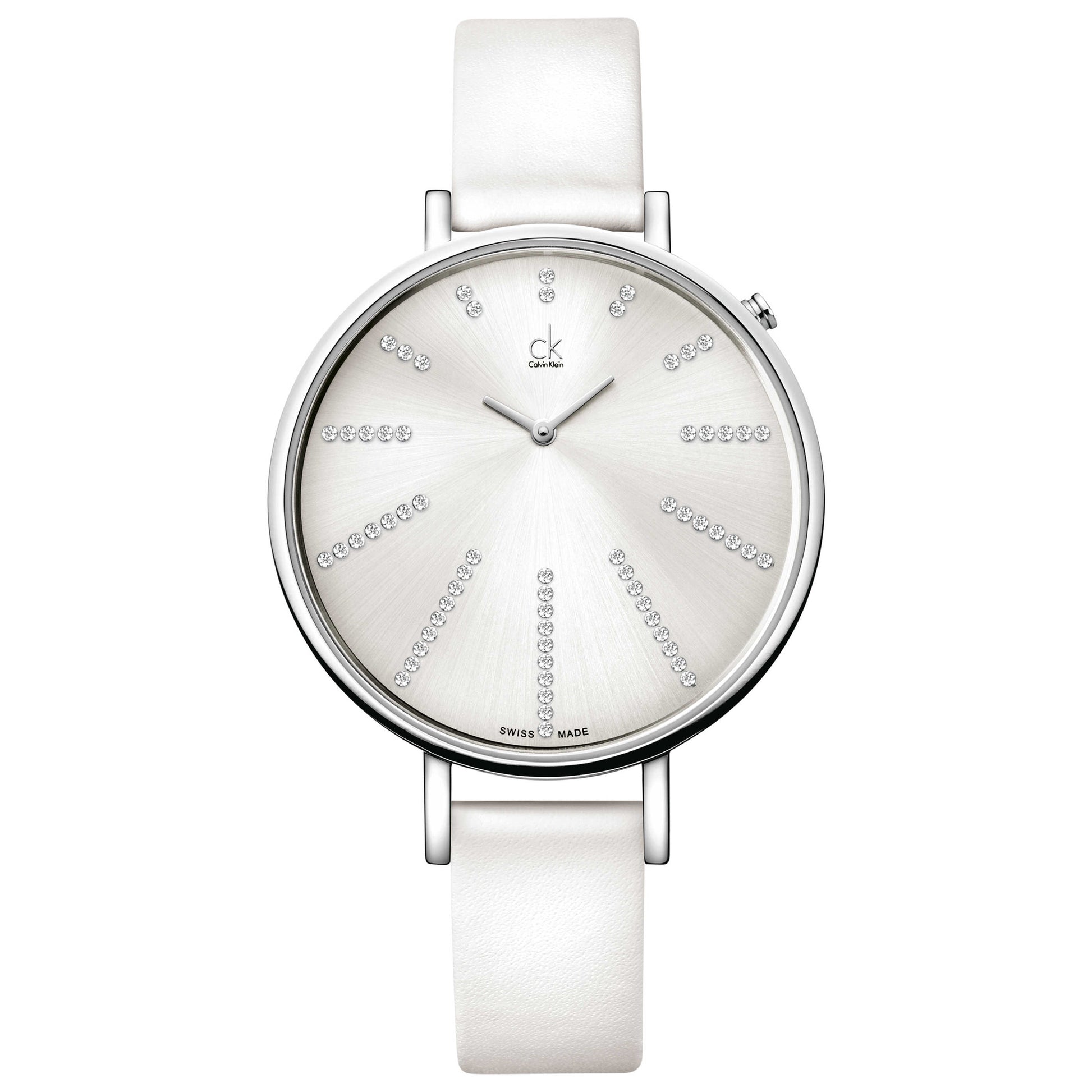 Front view of Calvin Klein Equal Women's Swiss Quartz (Battery-Powered) Watch K3E231LW