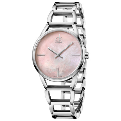 Front view of Calvin Klein Stately Women's Swiss Quartz (Battery-Powered) Watch K3G2312E