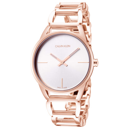 Front view of Calvin Klein Stately Women's Quartz Watch K3G23626