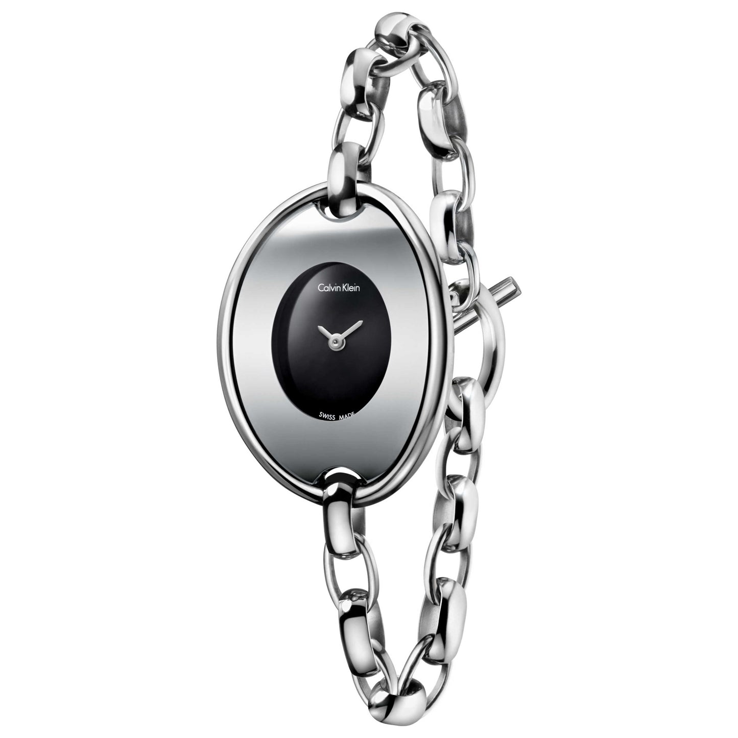 Front view of Calvin Klein Distinctive Women's Swiss Quartz (Battery-Powered) Watch K3H23121
