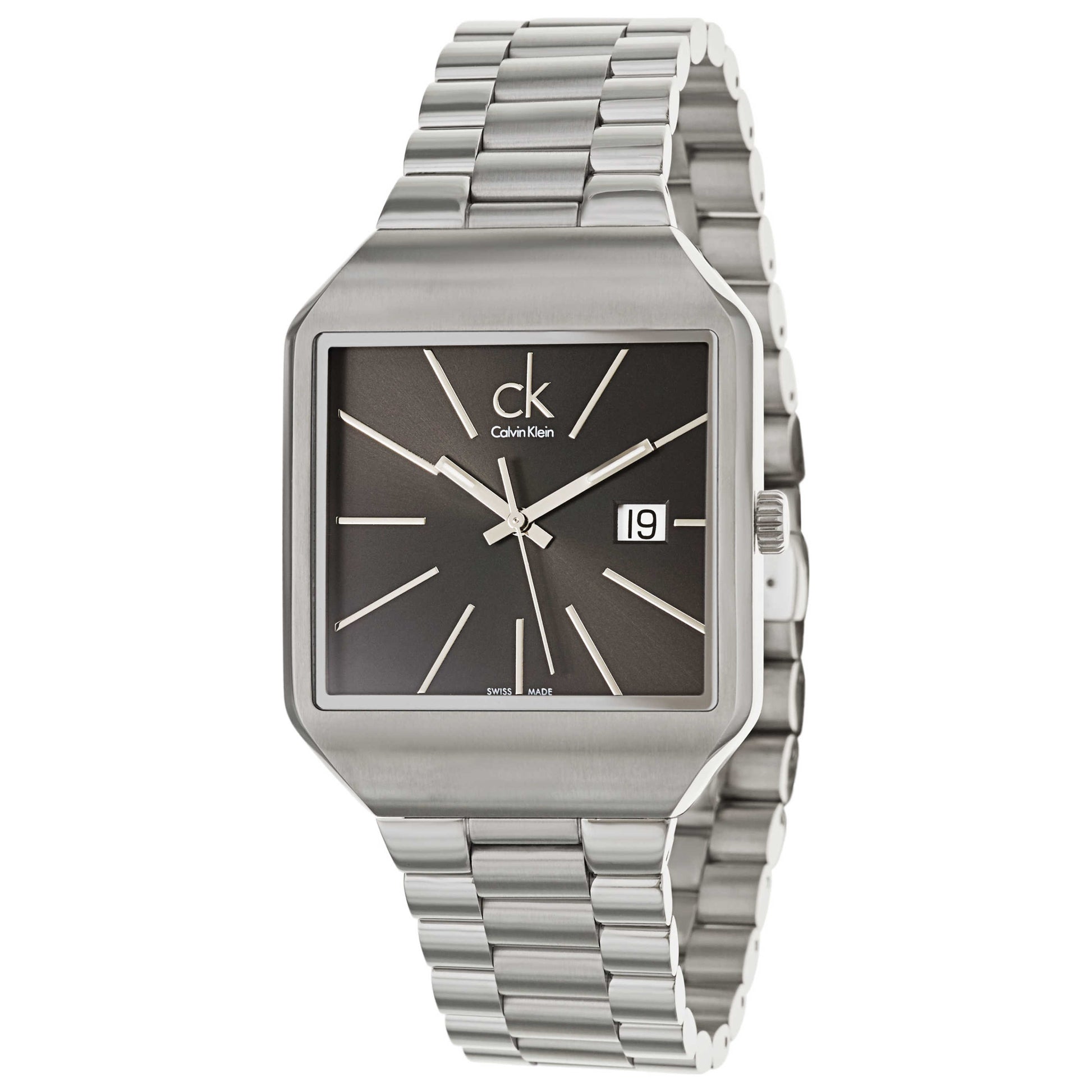 Front view of Calvin Klein Gentle Men's Swiss Quartz (Battery-Powered) Watch K3L31161