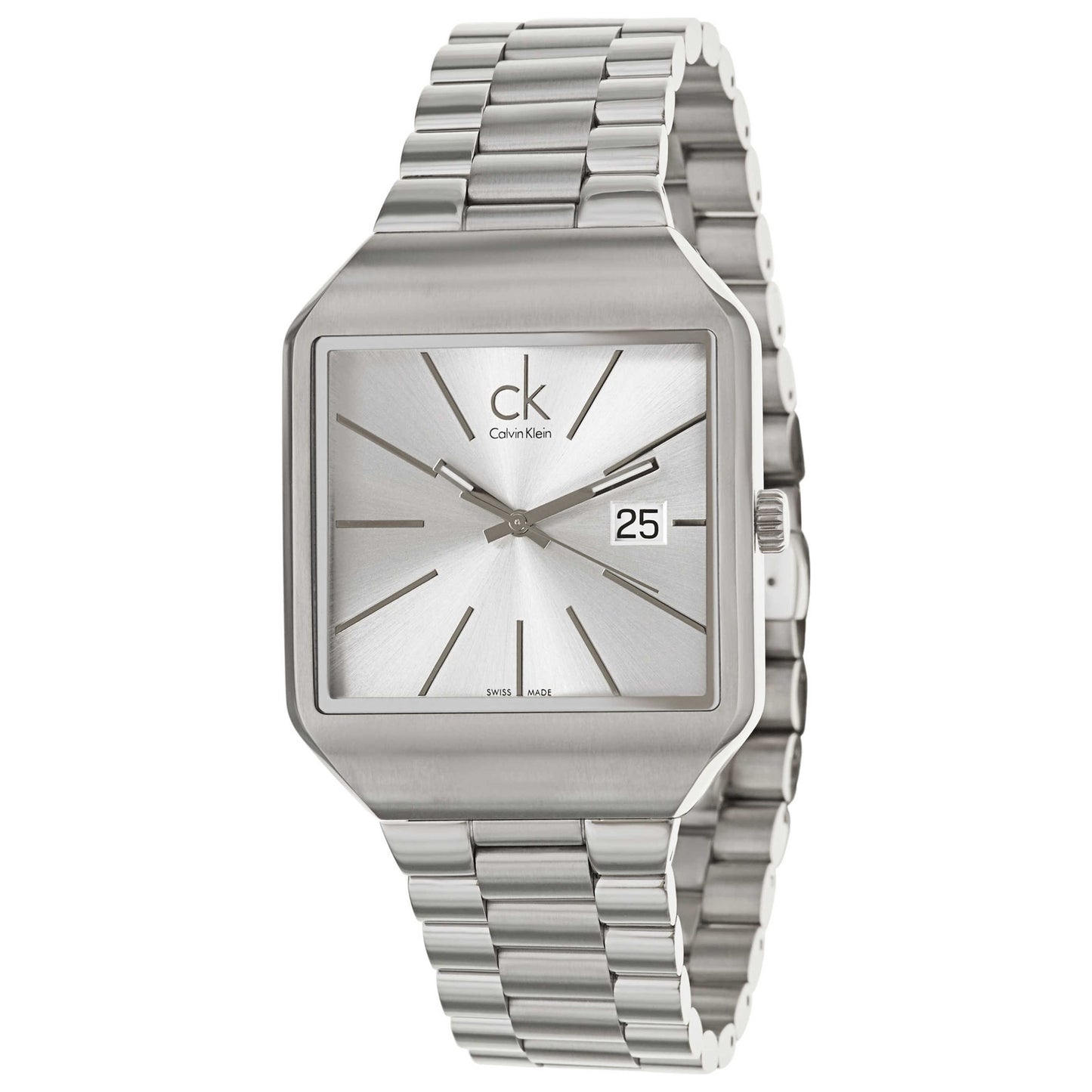 Front view of Calvin Klein Gentle Men's Swiss Quartz (Battery-Powered) Watch K3L31166