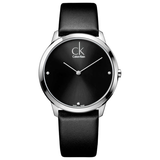 Front view of Calvin Klein Minimal Men's Quartz Watch K3M211CS