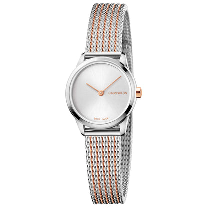 Front view of Calvin Klein Minimal Women's Quartz Watch K3M23B26
