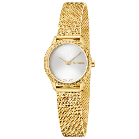 Front view of Calvin Klein Minimal Women's Quartz Watch K3M23V26