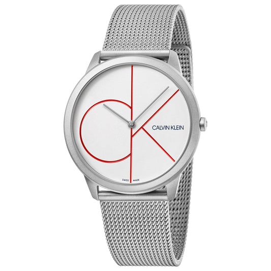 Front view of Calvin Klein Minimal Men's Quartz Watch K3M51152