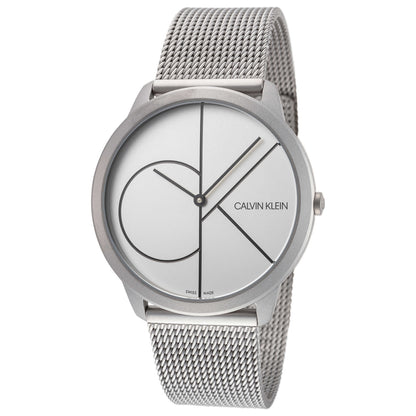 Front view of Calvin Klein Minimal Men's Quartz Watch K3M5115X