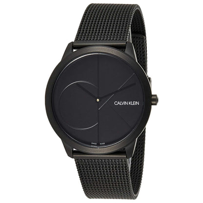 Front view of Calvin Klein Minimal Men's Quartz Watch K3M514B1
