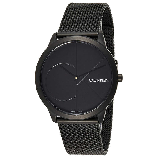 Front view of Calvin Klein Minimal Men's Quartz Watch K3M514B1
