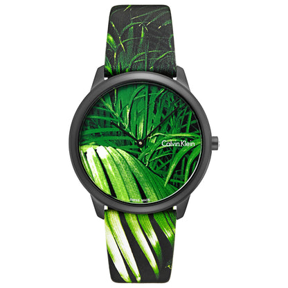 Front view of Calvin Klein Minimal Men's Swiss Quartz (Battery-Powered) Watch K3M518WL