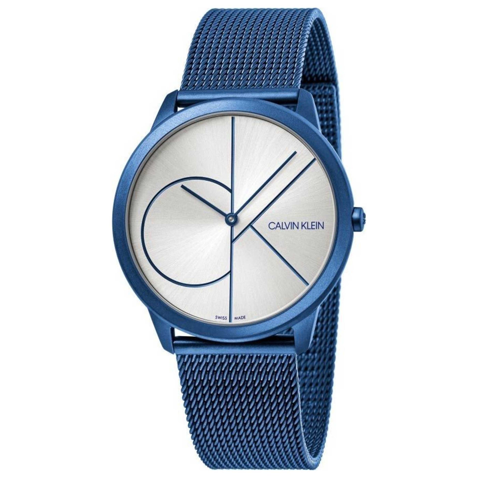 Front view of Calvin Klein Minimal Men's Quartz Watch K3M51T56