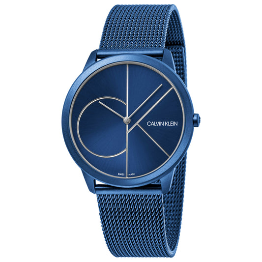 Front view of Calvin Klein Minimal Men's Quartz Watch K3M51T5N
