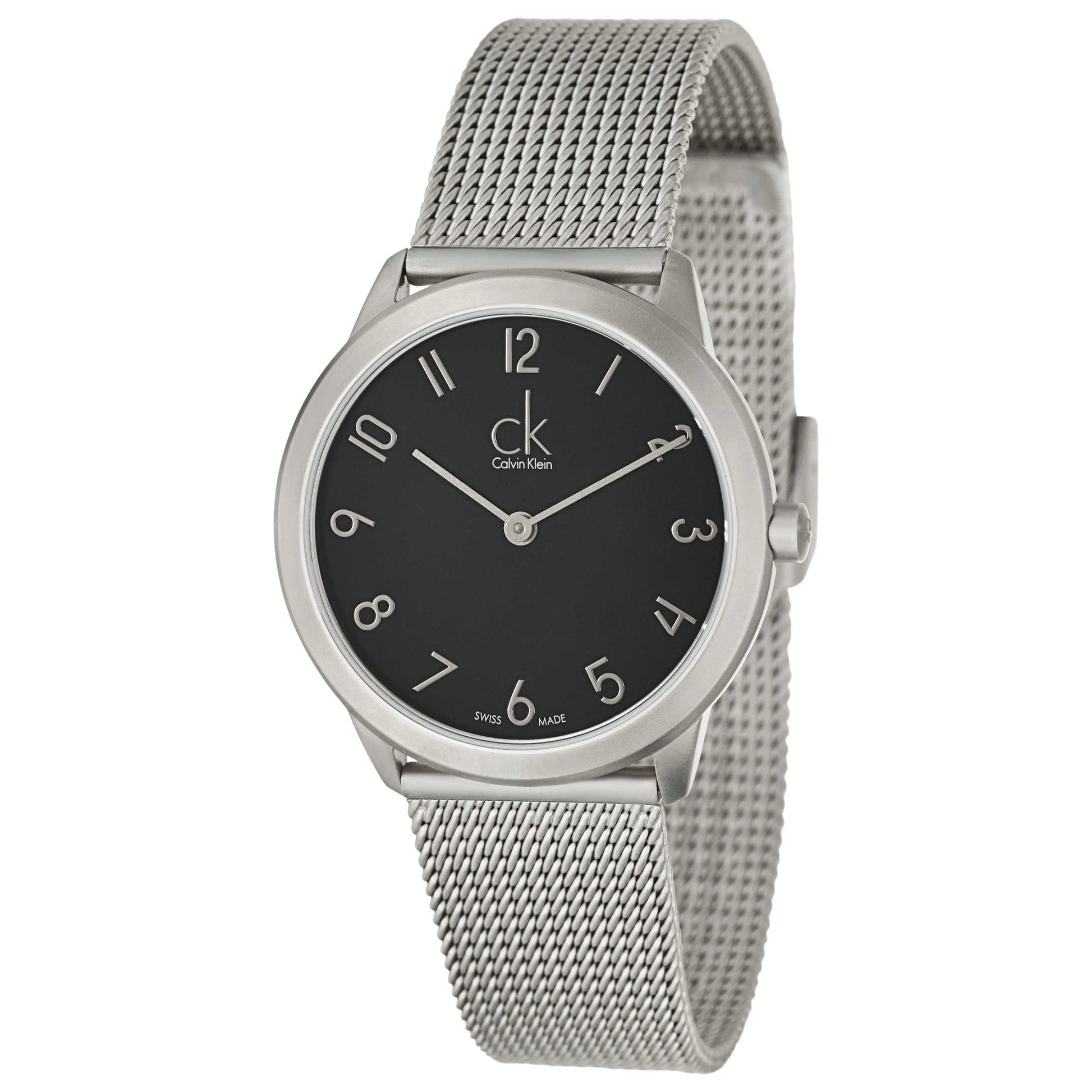 Front view of Calvin Klein Minimal Women's Swiss Quartz (Battery-Powered) Watch K3M52151