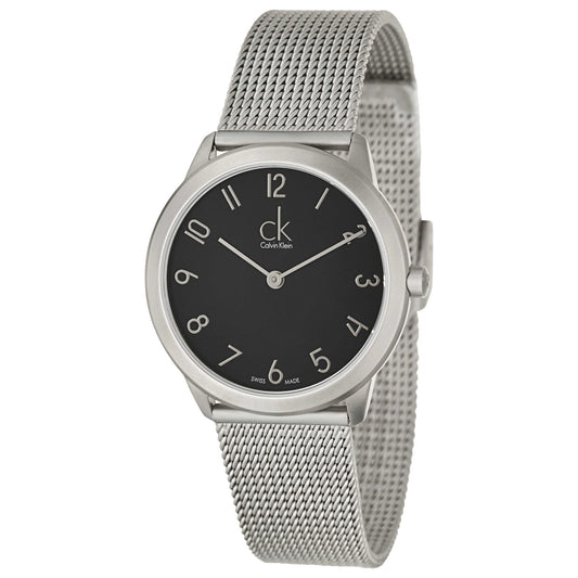 Front view of Calvin Klein Minimal Women's Swiss Quartz (Battery-Powered) Watch K3M52151