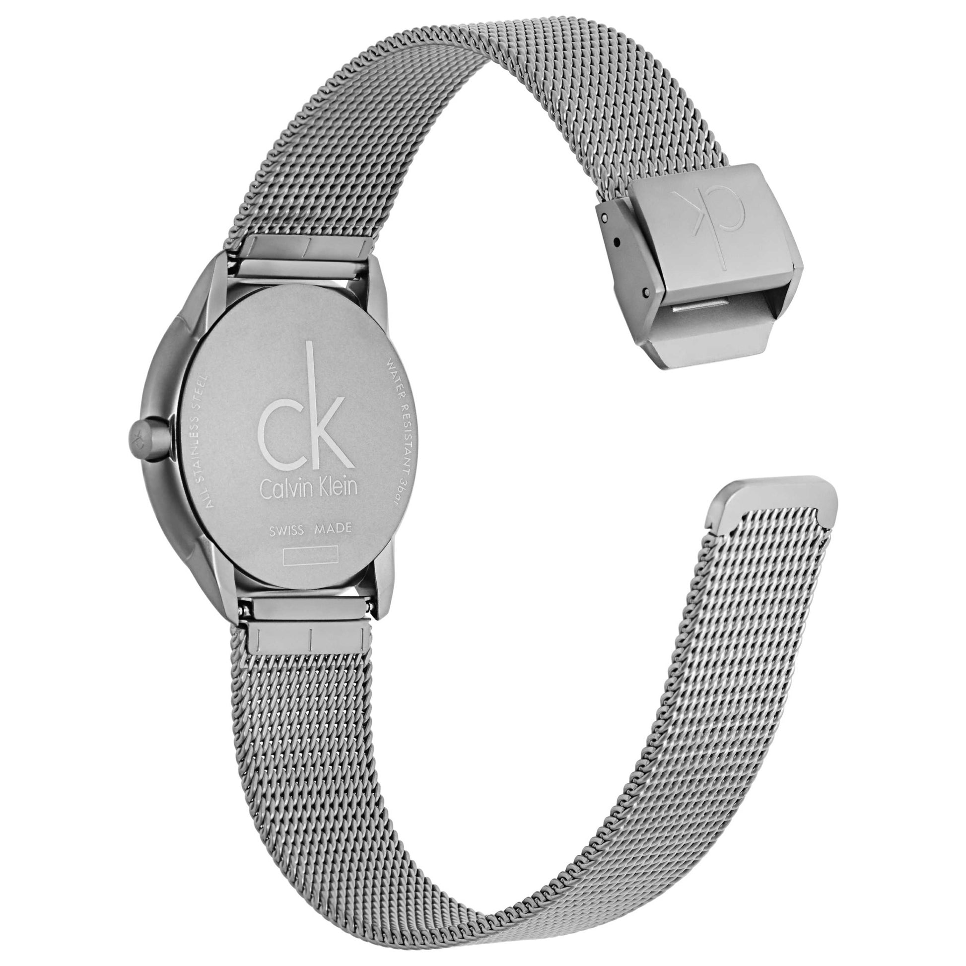 Calvin Klein Minimal Men's Swiss Quartz (Battery-Powered) Watch K3M52154 - Image #7