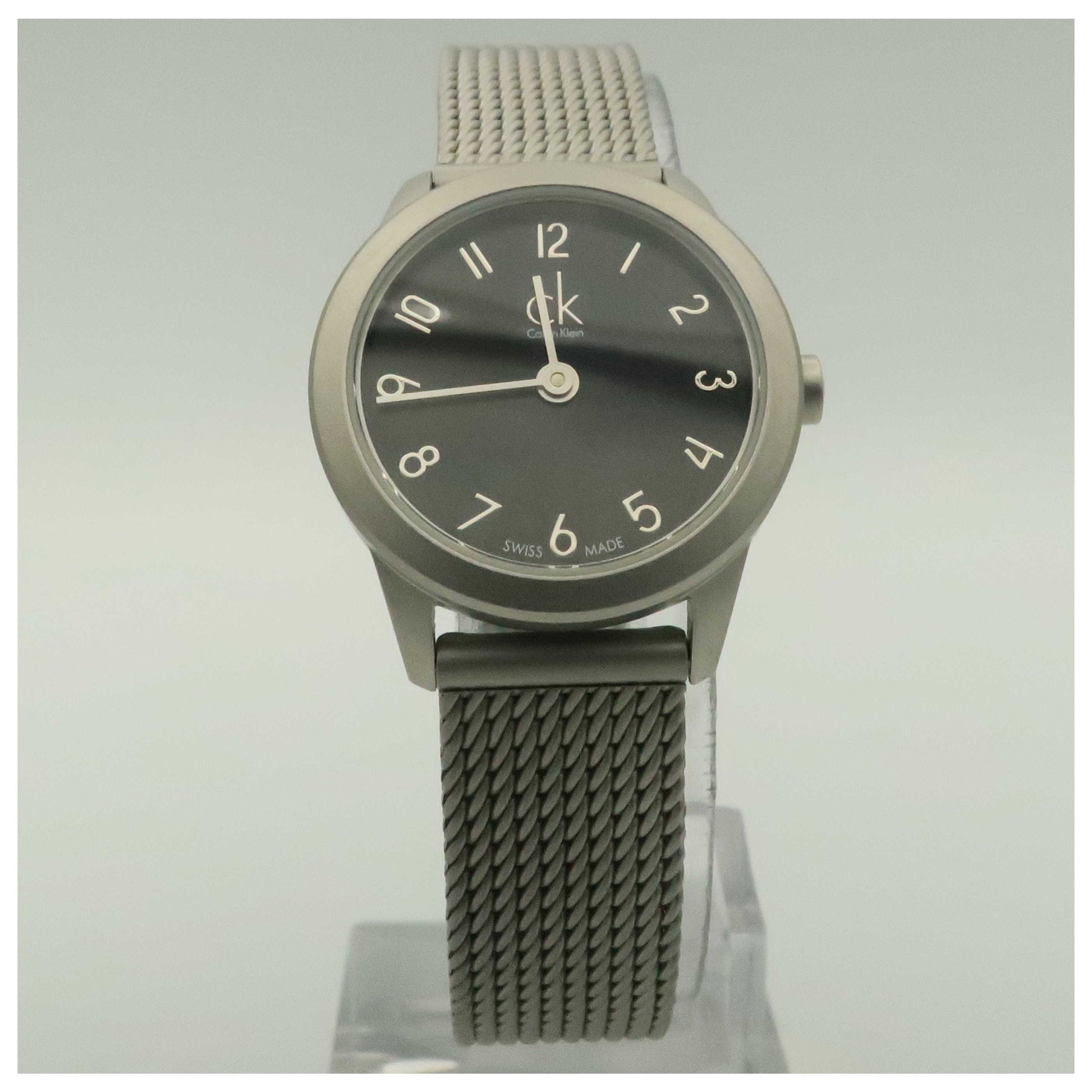 Front view of Calvin Klein Minimal Women's Swiss Quartz (Battery-Powered) Watch K3M53151-PO