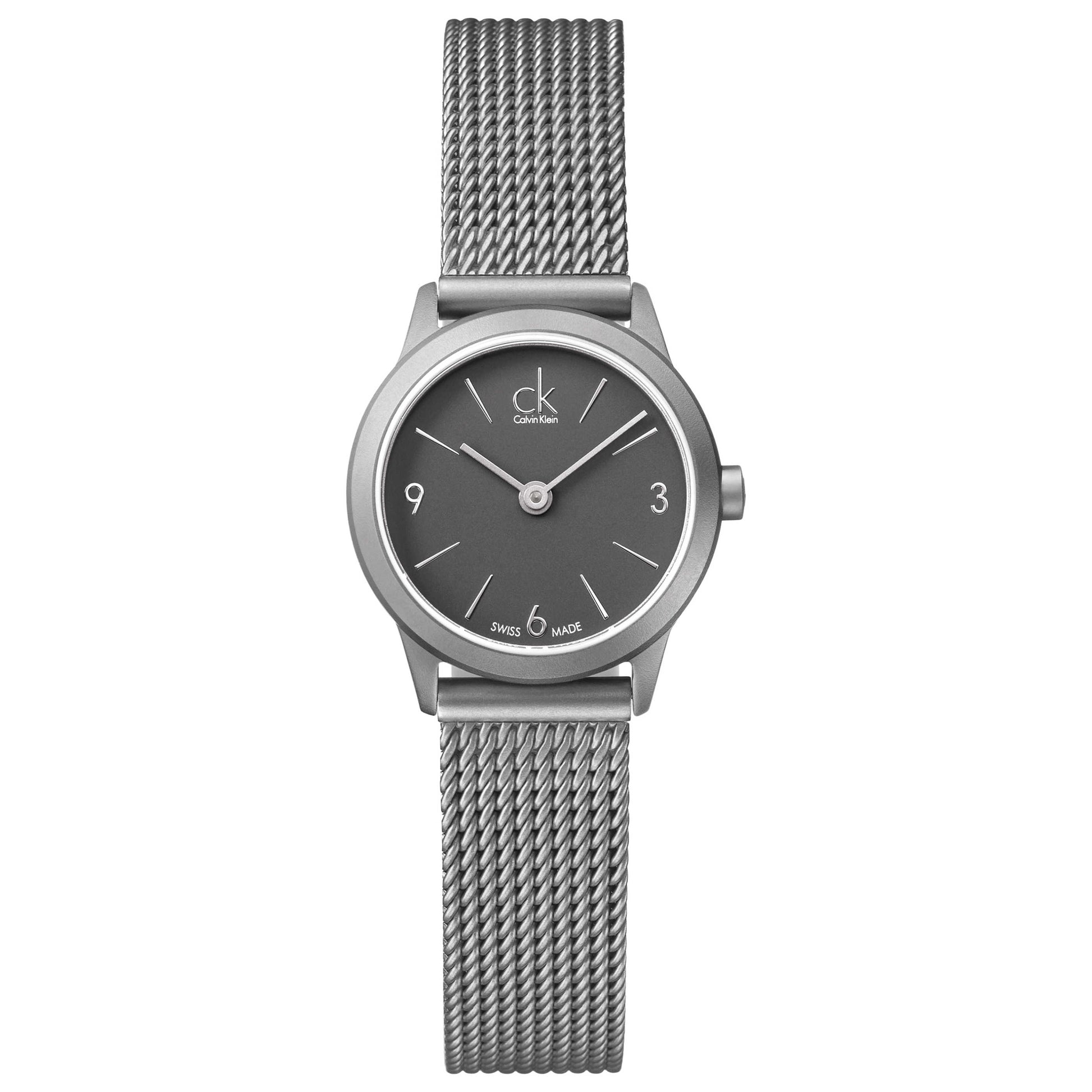 Front view of Calvin Klein Minimal Women's Swiss Quartz (Battery-Powered) Watch K3M53154