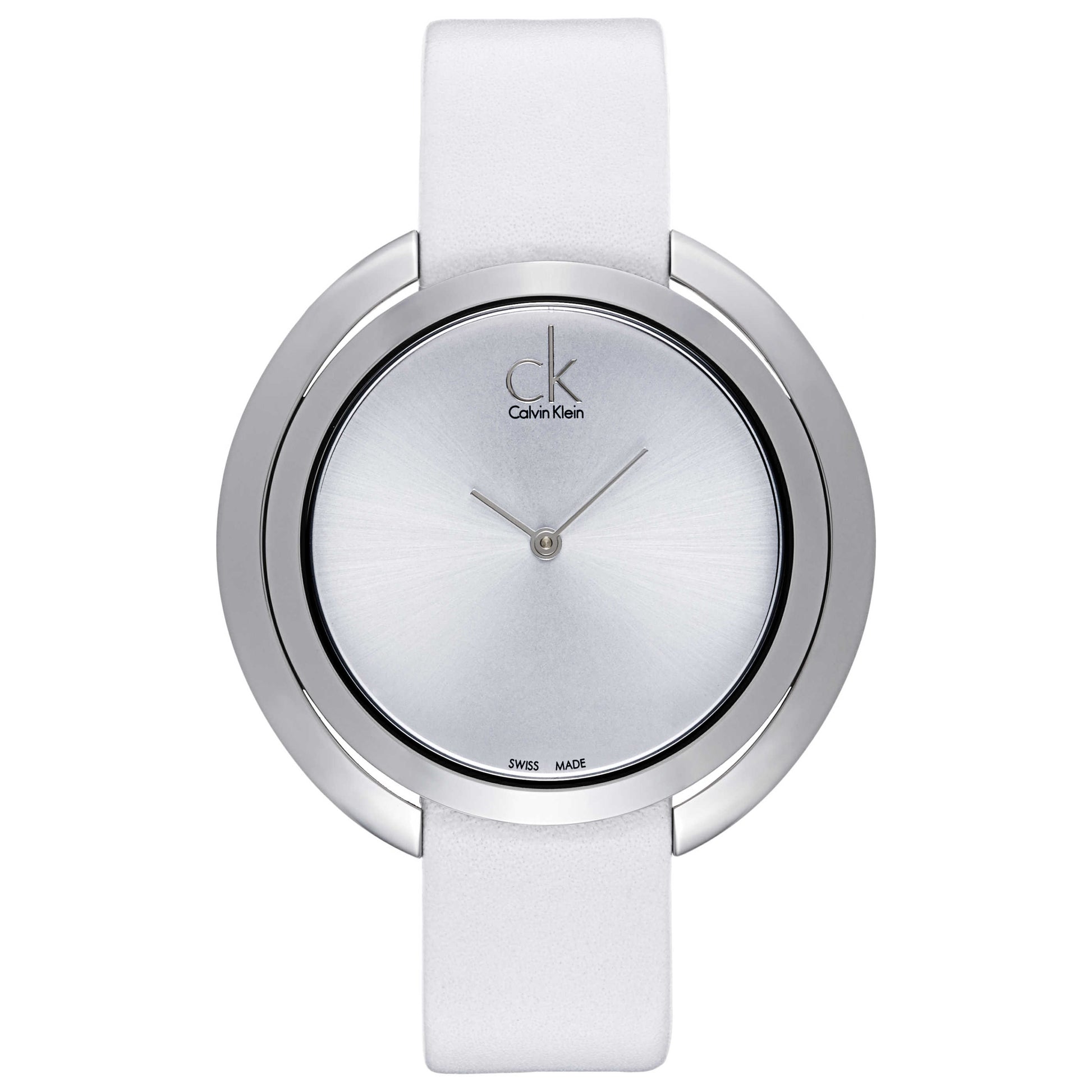 Front view of Calvin Klein Aggregate Women's Swiss Quartz (Battery-Powered) Watch K3U231L6