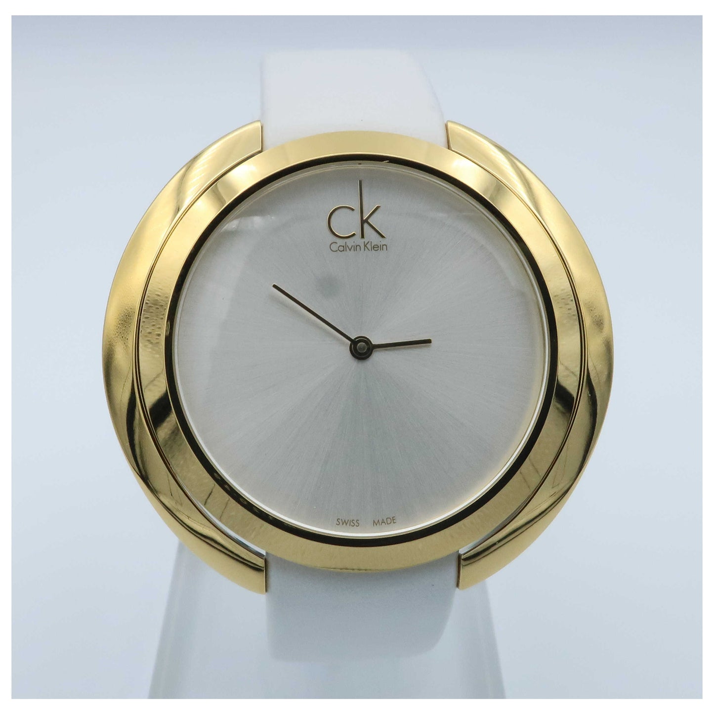 Front view of Calvin Klein Aggregate Women's Swiss Quartz (Battery-Powered) Watch K3U235L6-SDV