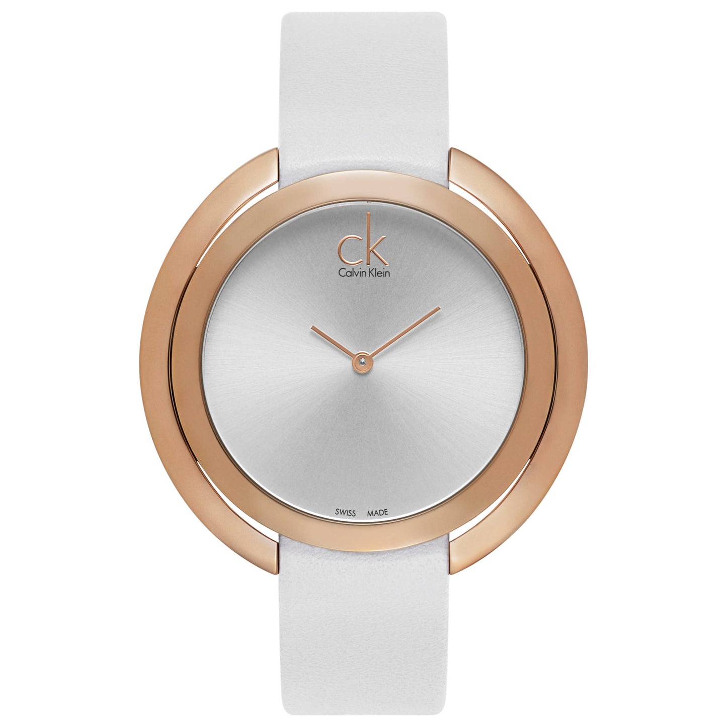 Front view of Calvin Klein Aggregate Women's Swiss Quartz (Battery-Powered) Watch K3U236L6